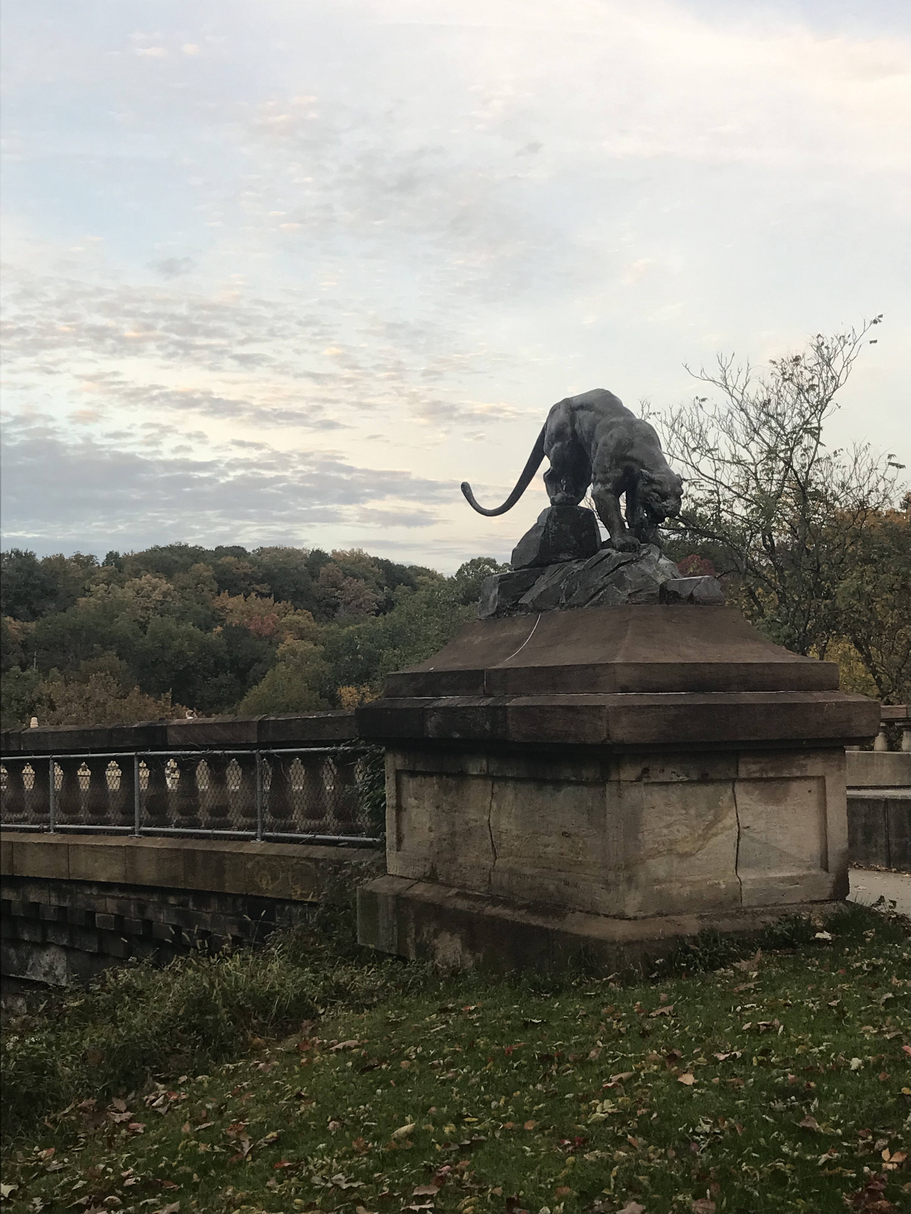 Panther Statue in Schenley Part